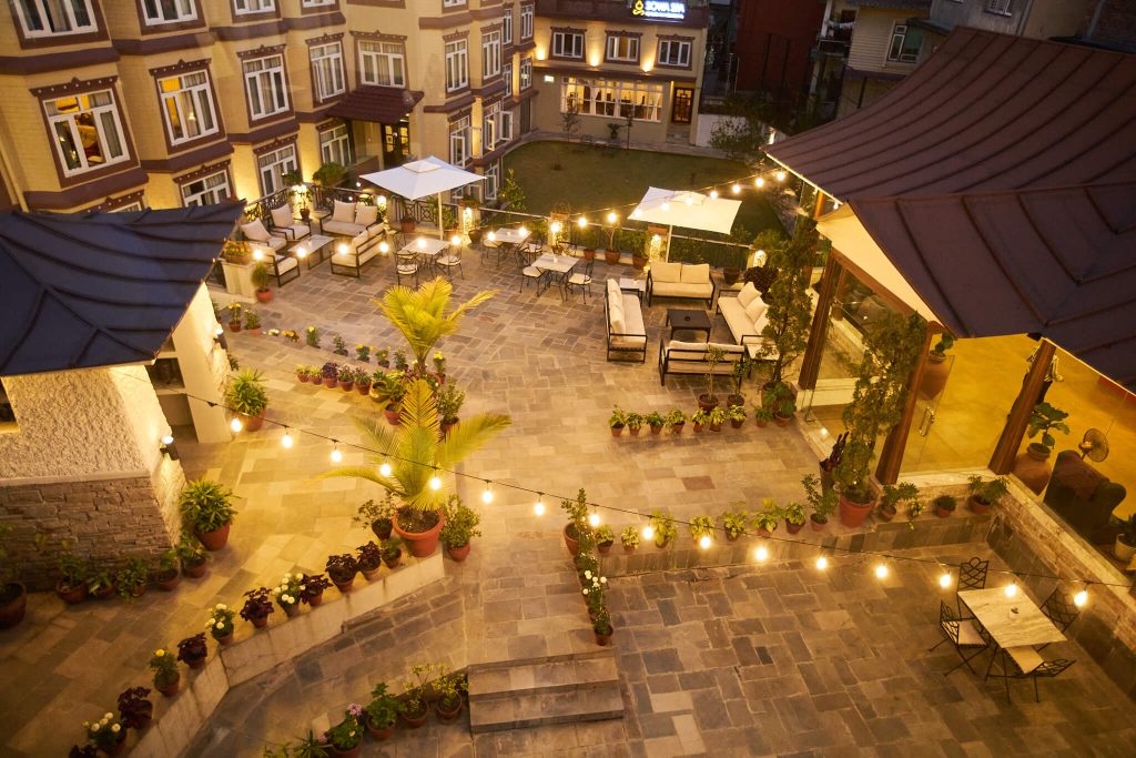 Kathmandu Hotel Yard 2